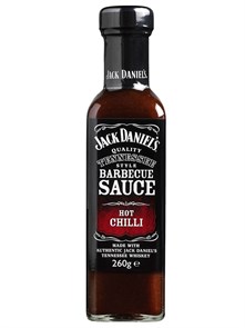 Jack Daniel's Barbecue Sauce Hot Chilli соус для барбекю с острым перцем чили 260 гр
