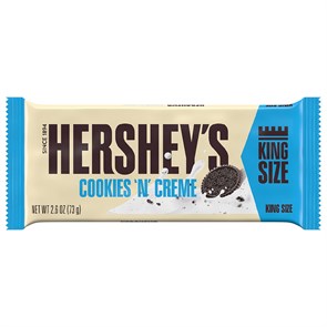 Hershey's Cookies 'n' Creme King Size шоколадный батончик 73 гр