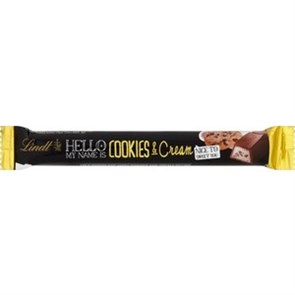 Lindt Hello Sticks Cookies & Cream шоколадный батончик 39 гр