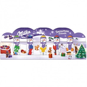 УДMilka Snowman Friends шоколадный набор снеговик и друзья 75 гр