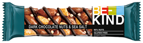 Be-Kind ореховый батончик с горьким шоколадом и морской солью 40 гр
