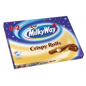 Milky Way Crispy Rolls шоколадные палочки 150 гр