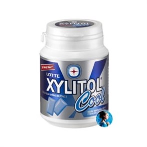 Lotte Xylitol Cool Mint жев. резинка со вкусом освежающей мяты 58 гр