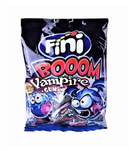 Fini Boom Vampire Gum "вампиры" со вкусом клубники жевательная резинка 80 гр 220562 - фото 38394