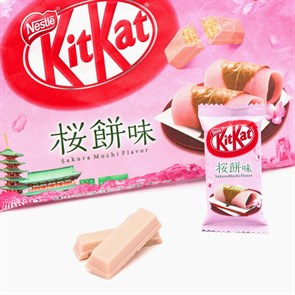 Kit Kat Sakura Edition шоколадные батончики со вкусом сакуры 140 гр 100227 - фото 38409