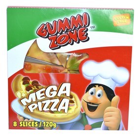 Gummi Zone Mega Pizza мармелад в форме пиццы 120 гр