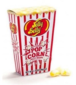 Jelly Belly Buttered Pop Corn жев. драже со вкусом попкорна 49 гр.