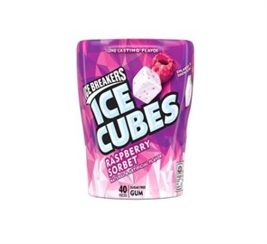 Ice Breakers Ice Cubes Raspberry Sorbet жвачка 91.5 гр