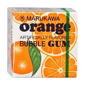 Marukawa Orange жев. резинка со вкусом апельсина 5 гр