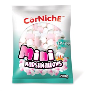 Marshmellow mini white&pink 200 гр