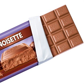 Milka Noisette плитка шоколада милка с ореховой пастой 300 гр 690845 - фото 38576