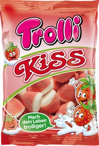 Trolli Kiss мармелад жевательный Клубничный поцелуй 100 гр