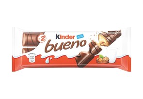 Kinder Bueno вафли в молочном шоколаде 43 гр.