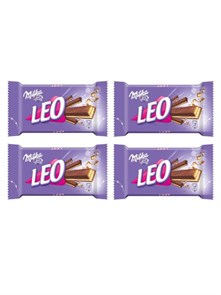 MIlka leo вафли милка в молочном шоколаде 33 гр 510107 - фото 38832