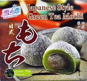Japanese Style Green Tea Mochi японские моти зеленый чай 152 гр