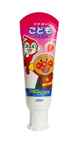 LION Детская зубная паста слабоабразивная со вкусом клубники 40 гр