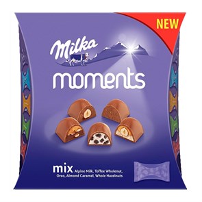 УДMilka Moments Mix шоколадные конфеты 97 гр