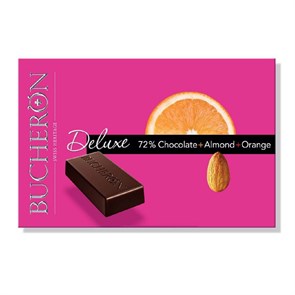 Bucheron Deluxe горький шоколад с миндалем и апельсином 95 гр