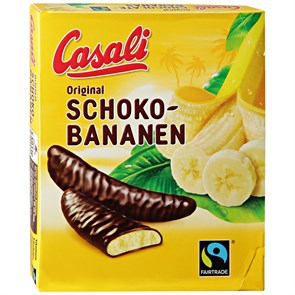 Casali Schoko-Bananes банановое суфле в шоколаде 150 гр