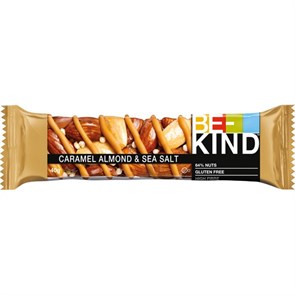 Be kind caramel almond миндальный батончик с карамелью 40 гр