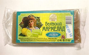 Белевский мармелад лимон 130 гр