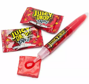 Juicy Drop Taffy жевательная конфеты с гелем 67 гр.