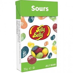 УДАЛЕНО Jelly belly sours драже кислые в коробке 35 гр.
