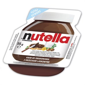 Nutella шоколадная паста 15 гр