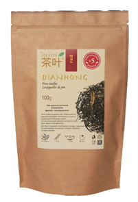 The Leaf Dian Hong Китайский красный листовой чай 100 гр