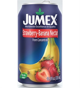 Jumex Strawberry-banana нектар вкус клубника банан 0,355 л.