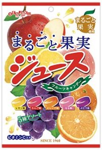 Senjaku леденцы фруктовый сок 110 гр