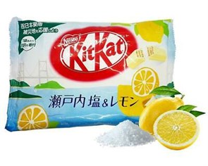 Kit-Kat Lemon Salt кит кат с лимоном и солью 127,6 гр