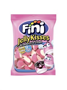 Fini Jelly Kisses жев. мармелад клубника со сливками подсахаренный 100 гр