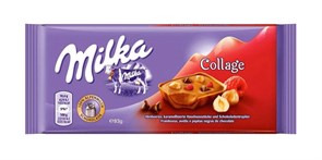 {{photo.Alt || photo.Description || 'УДMilka Collage Raspberry плитка шоколада милка с орехам и малиной 93 гр'}}