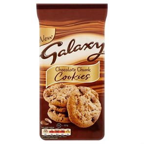 Galaxy cookies chocolate печенье гэлакси 180 гр.