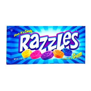 Razzles Original Gum жевательная резинка 40 гр