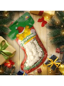 Guandy Marshmallows Christmas  зефир маршмелоу рождественский носок 125 гр