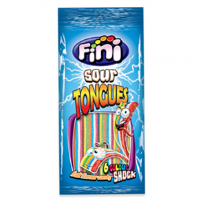 Fini Sour Tongues 6 Color жев. мармелад со вкусом тутти-фрутти 100 гр