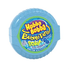 Hubba Bubba Blue Raspberry жев. резинка 56 гр