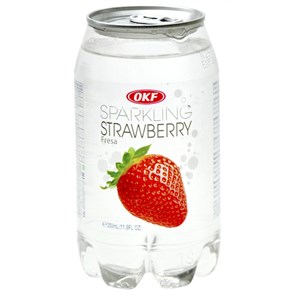 OKF Sparkling Strawberry напиток со вкусом клубники 350 мл