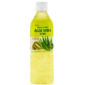 Lotte Aloe Vera Kiwi напиток алое вера со вкусом киви 500 мл