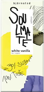 Soulmate White Vanilla белый шоколад органик ваниль 80 гр