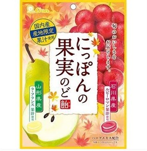 Lion леденцы со вкусами: японского винограда Руби Роман и груши 71 гр