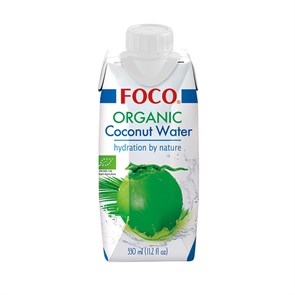 FOCO Coconut Water натуральная кокосовая 330 мл