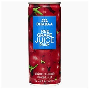 Chabaa Red Grape Juice напиток сокосодержащий со вкусом красного винограда 230 мл