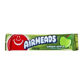 AirHeads Green Apple жевательная конфета 15,6 гр