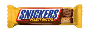 Snickers Peanut Butter шоколадный батончик с арахисовой пастой 40 гр
