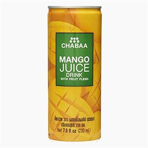 Chabaa Mango Milk напиток сокосодержащий со вкусом манго с молоком 230 мл