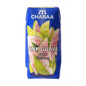 Chabaa Pink Guava Juice напиток сокосодержащий со вкусом розовой гуавы 180 мл