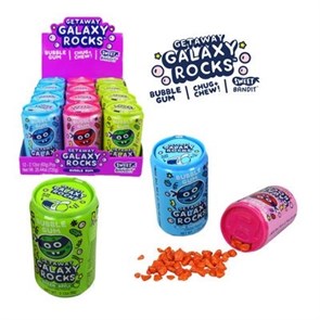 Kidsmania Galaxy Rocks конфеты в бочонке 60 гр